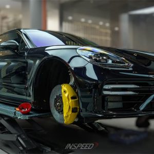 Porsche Panamera nâng cấp đĩa phanh INSPEED-ISCB carbon ceramic