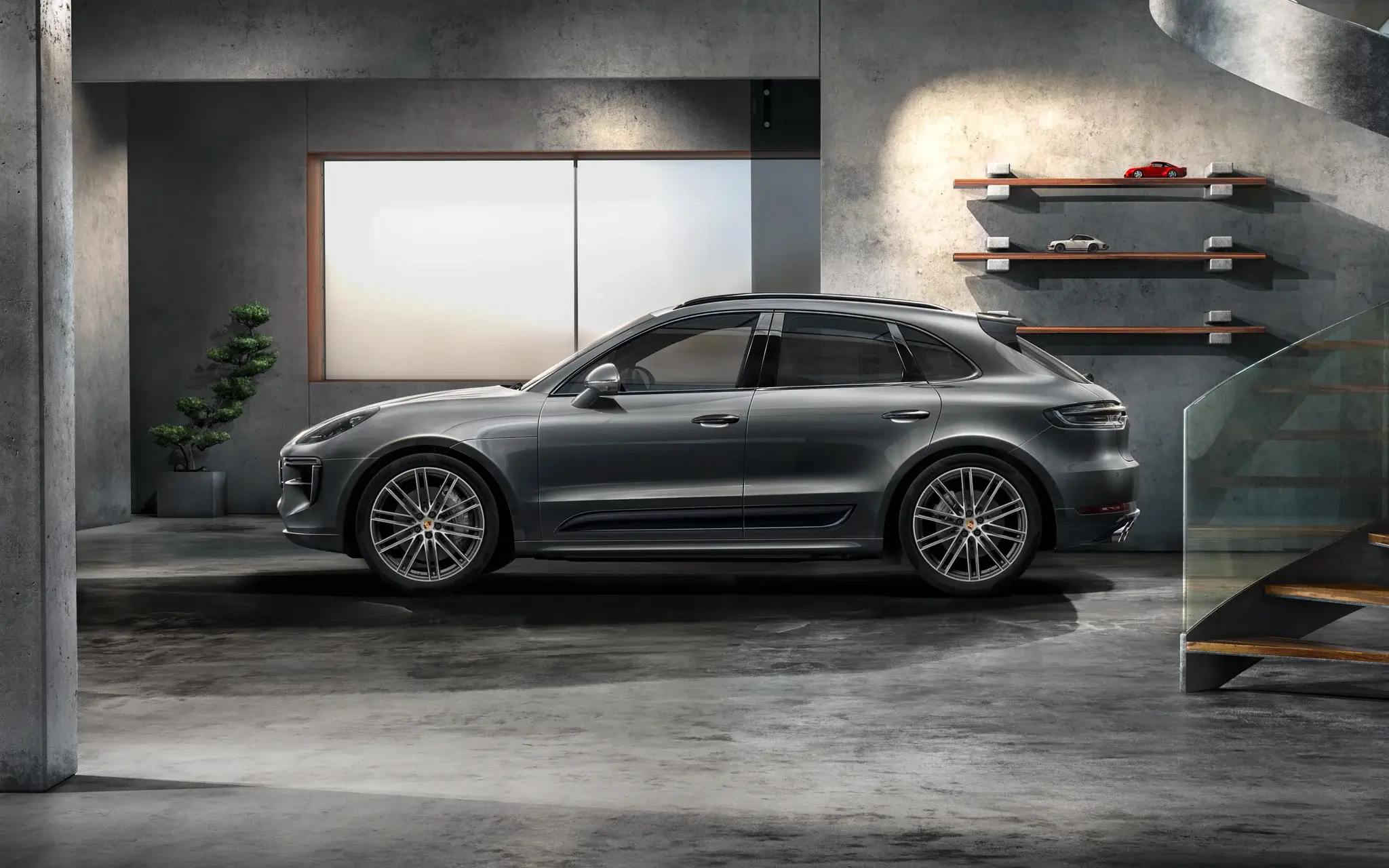 95B044665M Porsche 21-inch Macan Turbo Design