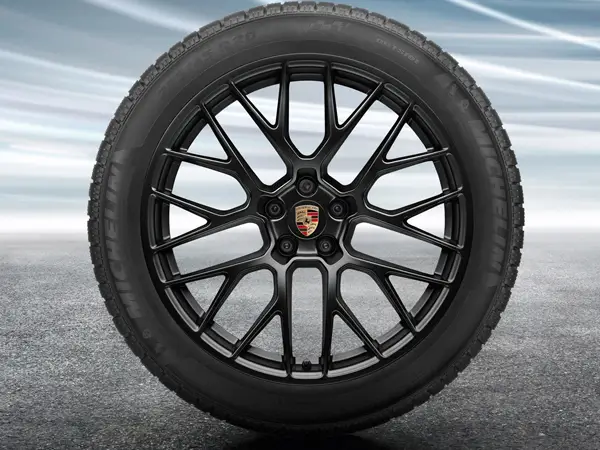 Porsche 20-inch Macan RS Spyder Design wheel Satin Black