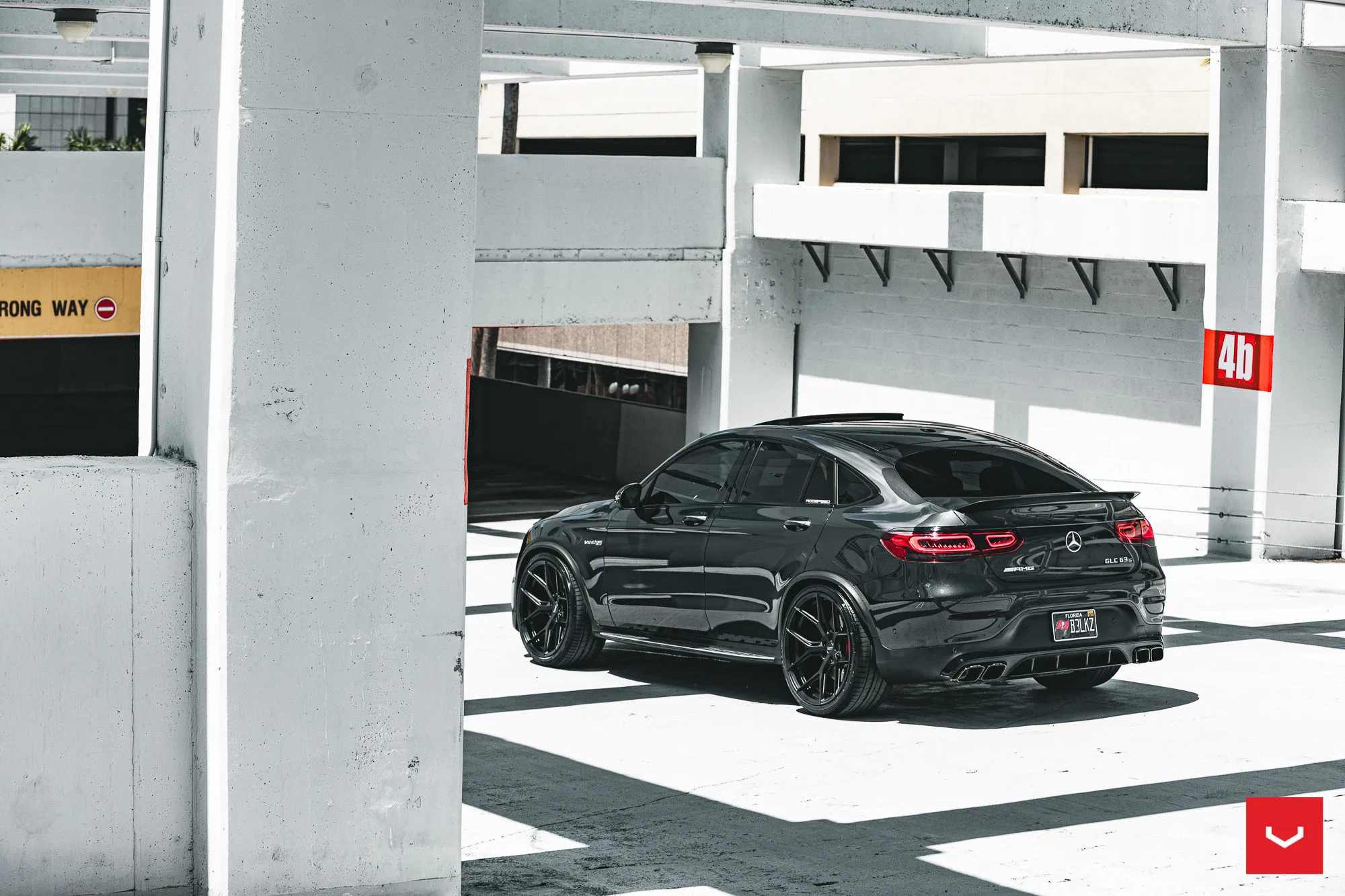 Mercedes GLC - Vossen HF5 - Satin Black