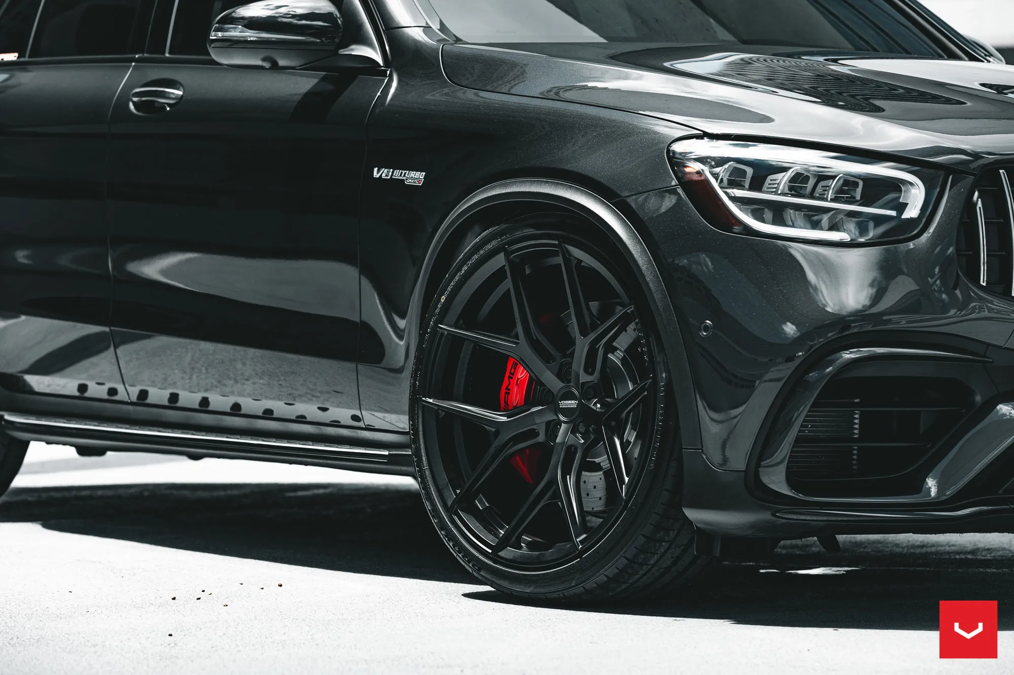 Mercedes GLC - Vossen HF5 - Satin Black