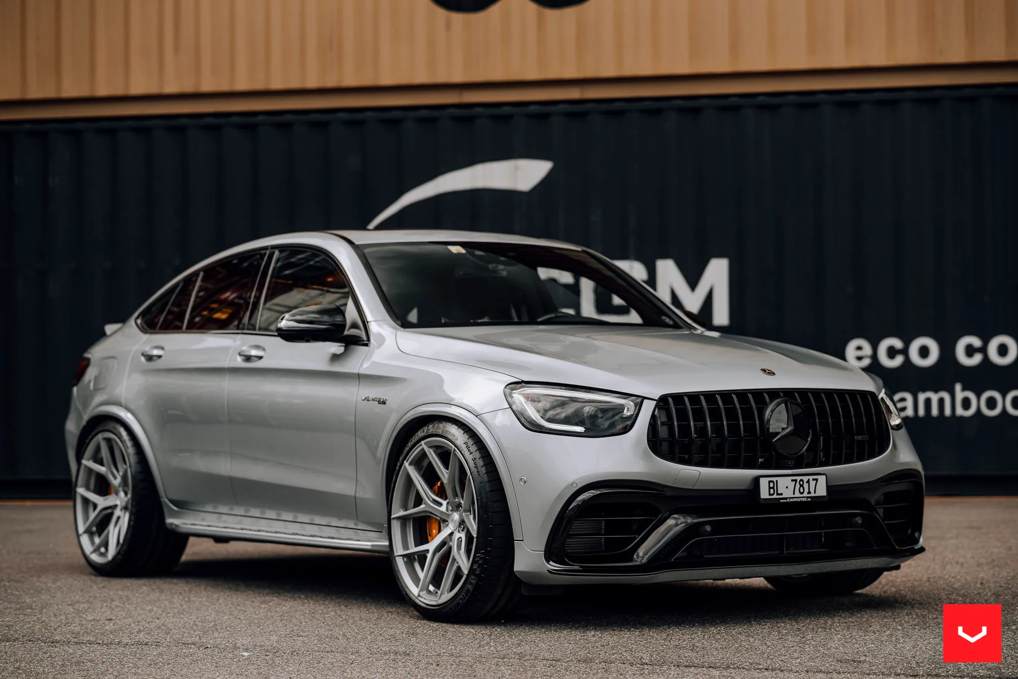 Mercedes GLC - Vossen HF5 - Satin Sliver