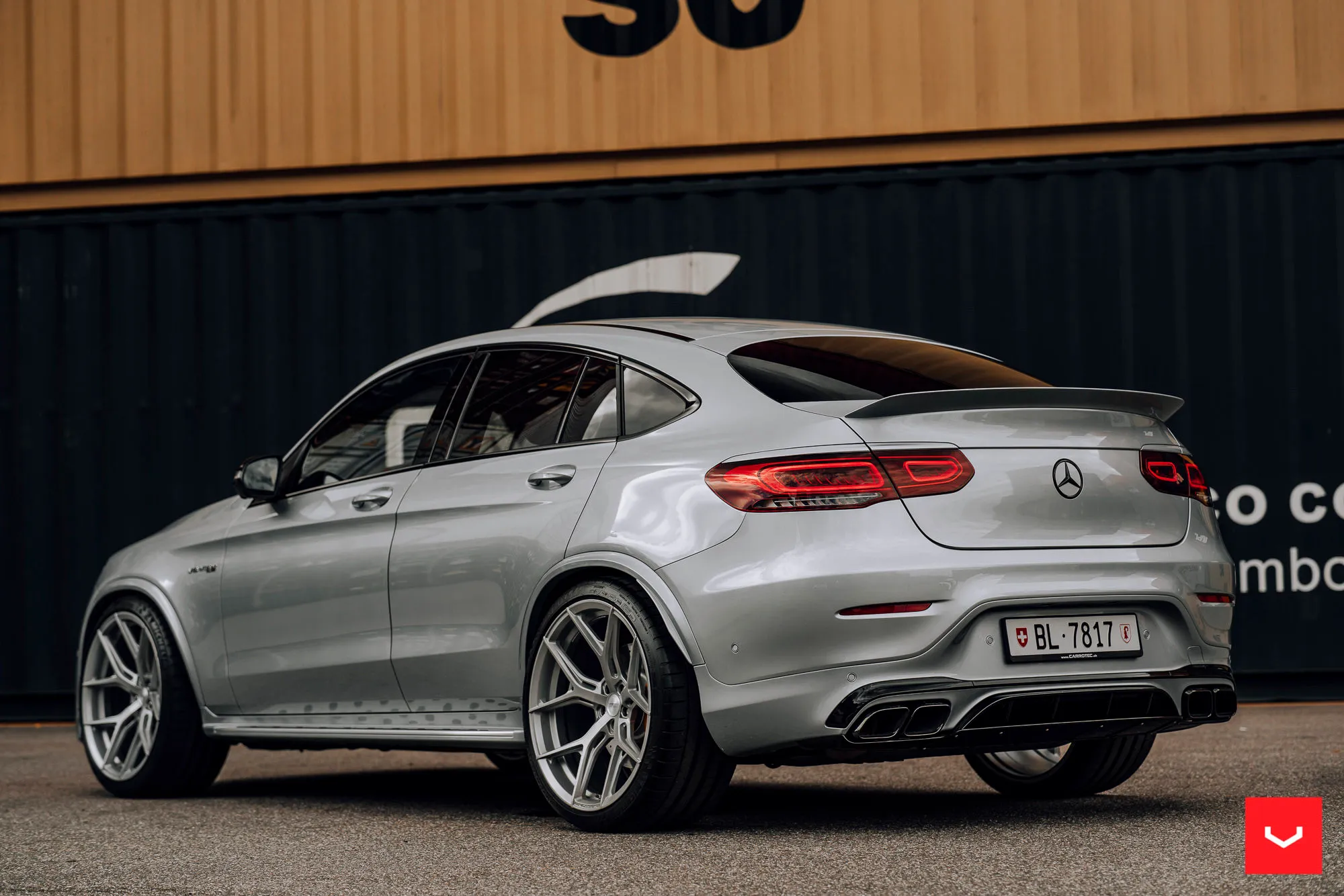 Mercedes GLC - Vossen HF5 - Satin Sliver