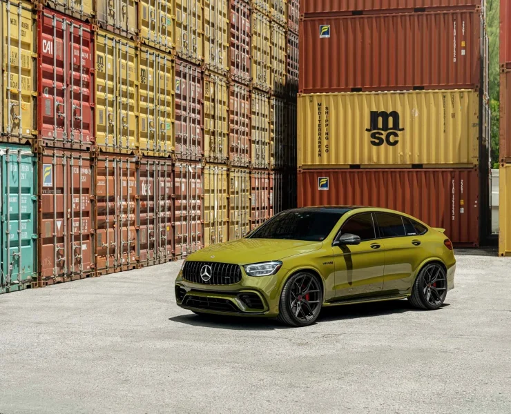 Mercedes GLC63s - Vossen HF-5 Gloss Black