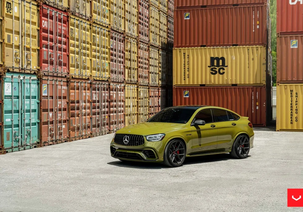 Mercedes GLC63s - Vossen HF-5 Gloss Black