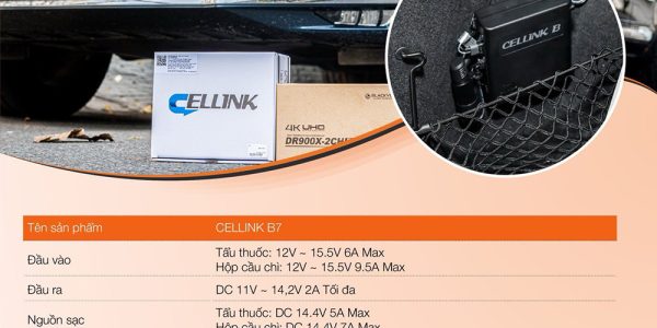 Pin Cellink B7 cho camera hành trình