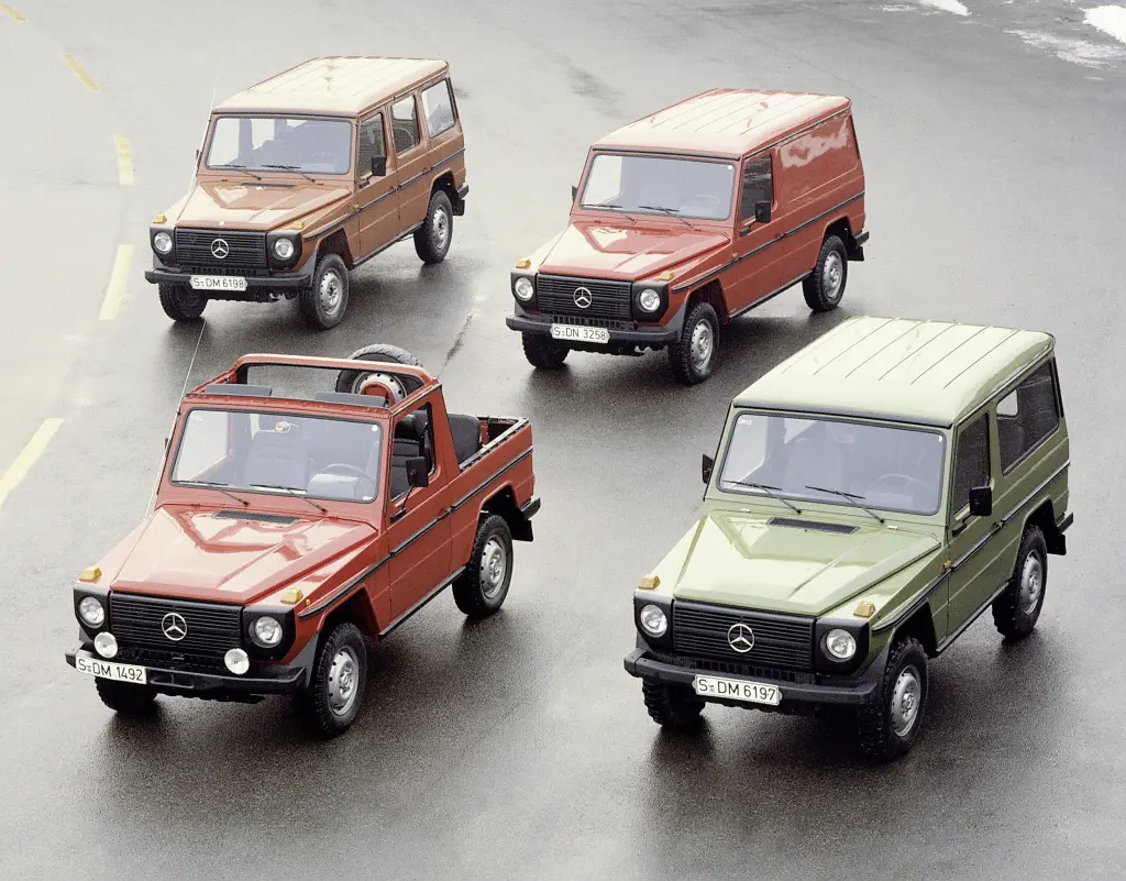 Mercedes G Class Evolution 1979 - 2025