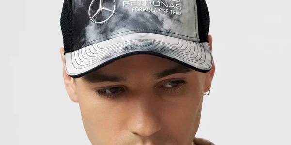Mercedes AMG Petronas F1 Tie-Dye Trucker Hat