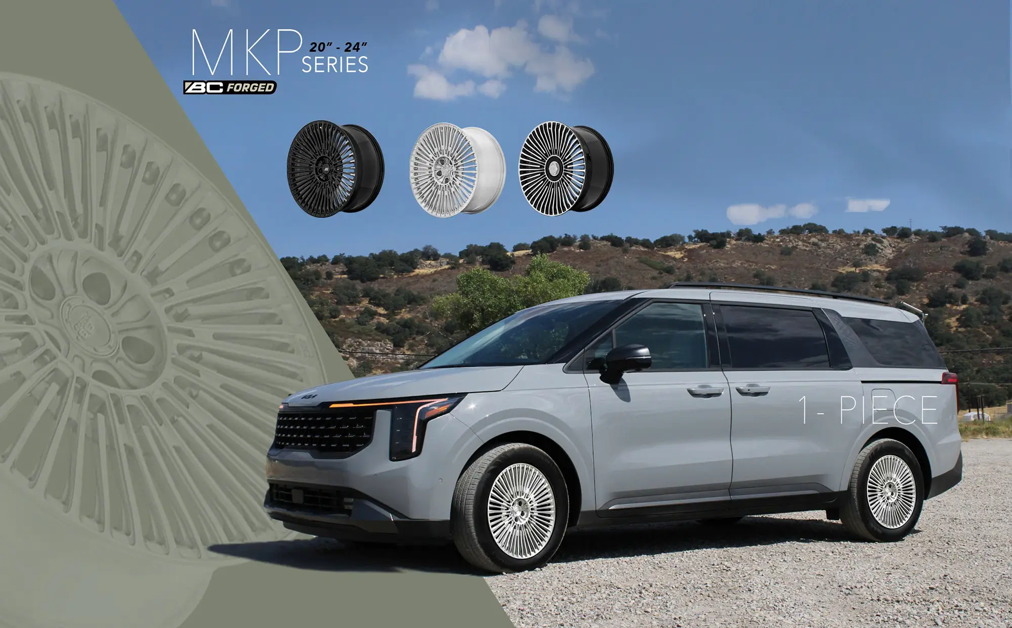 Kia Carnival BC Forged MKP Series