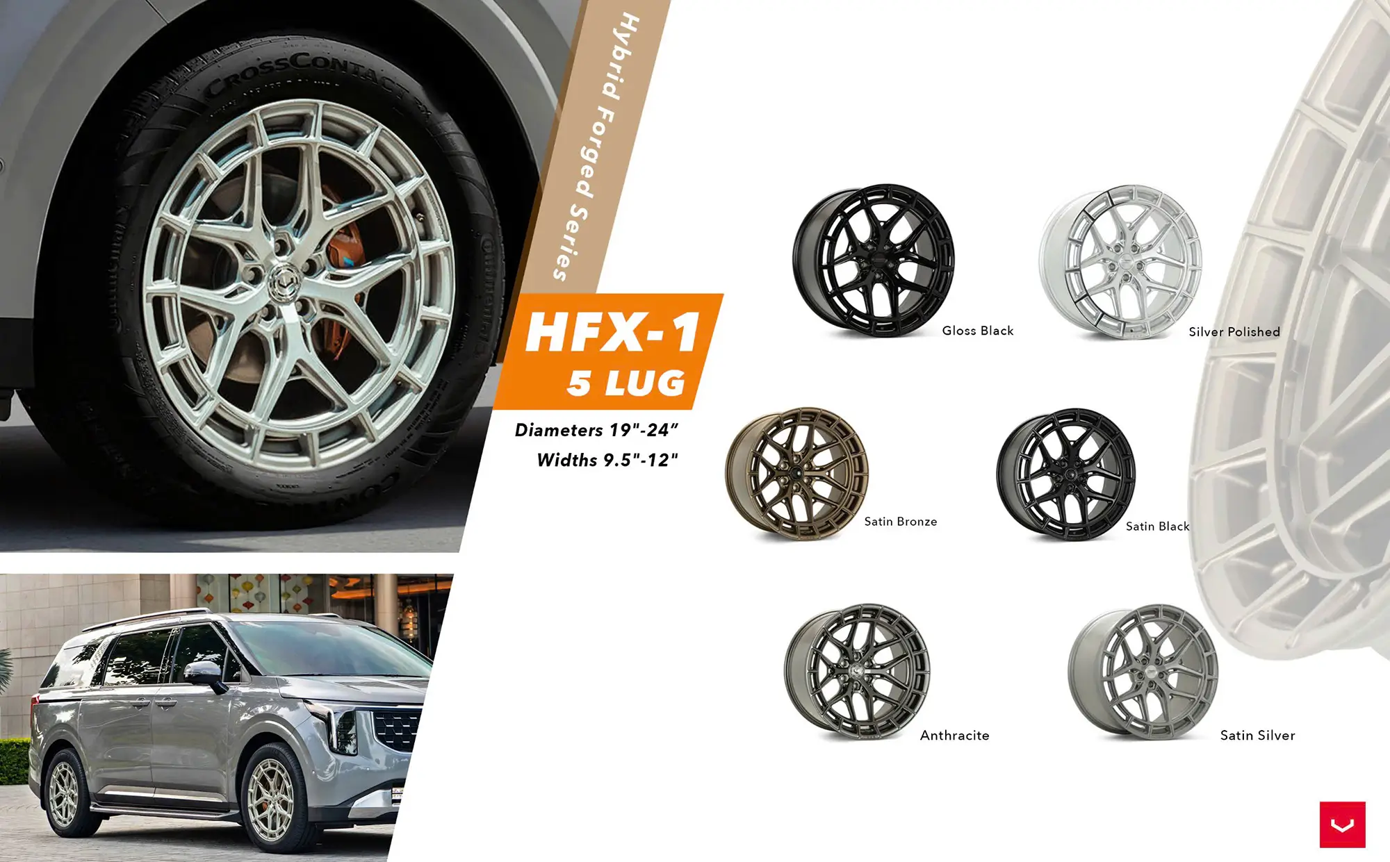 Kia Carnival Vossen HFX-1