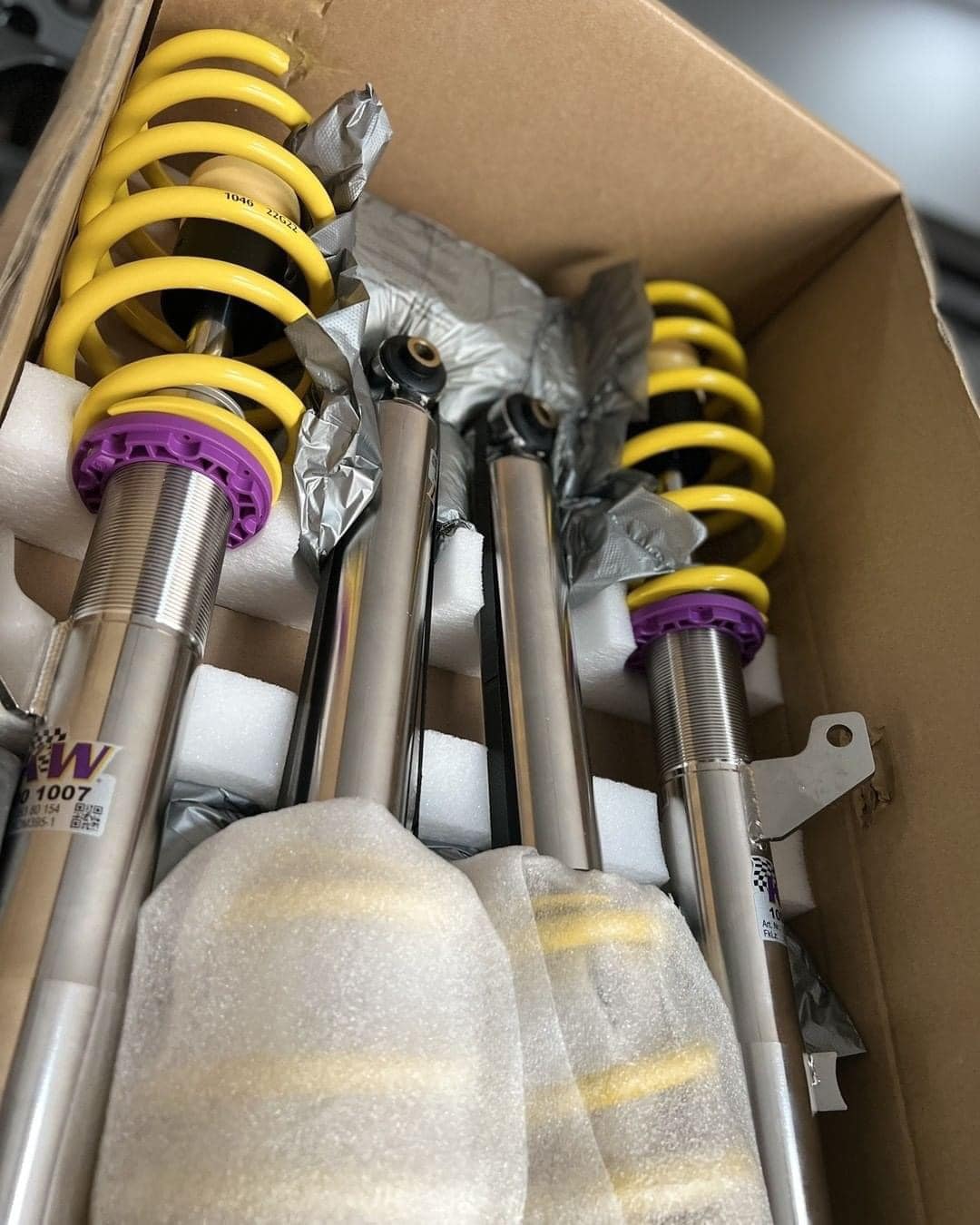 Audi R8 - KW Suspension -1