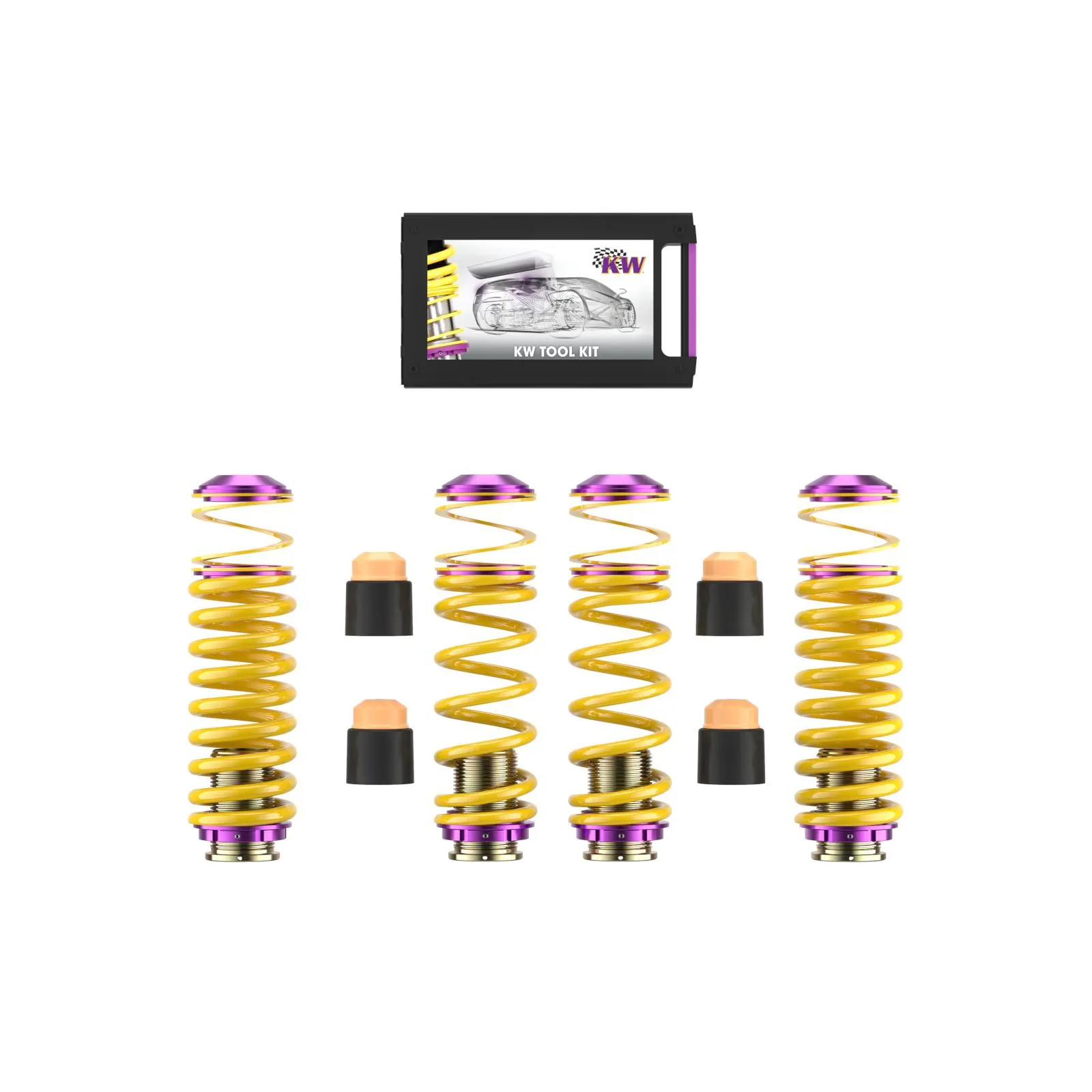 Audi R8 - KW height-adjustable springs kit