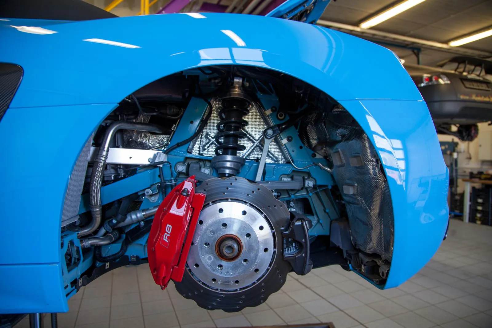Audi R8 - KW height-adjustable springs kit