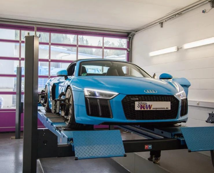 Audi R8 - KW height-adjustable springs kit
