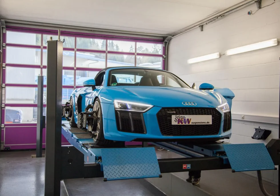 Audi R8 - KW height-adjustable springs kit