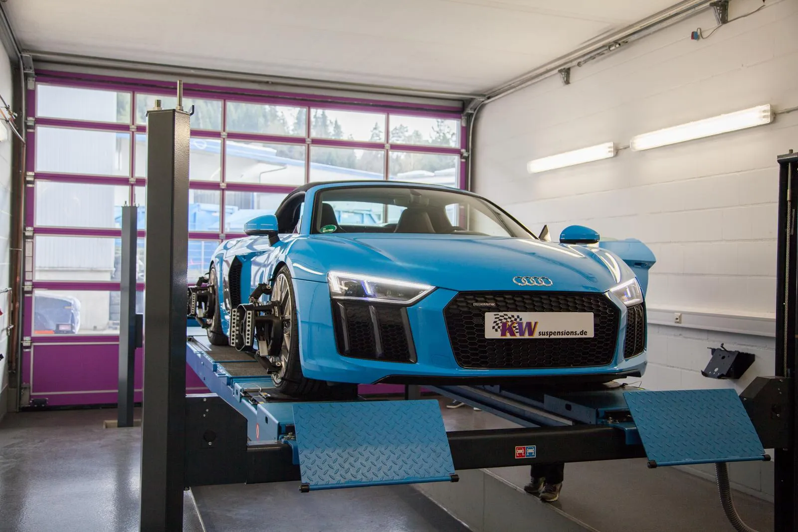 Audi R8 - KW height-adjustable springs kit
