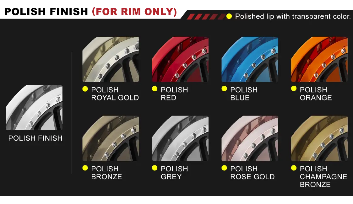 BC Forged Polish Finish