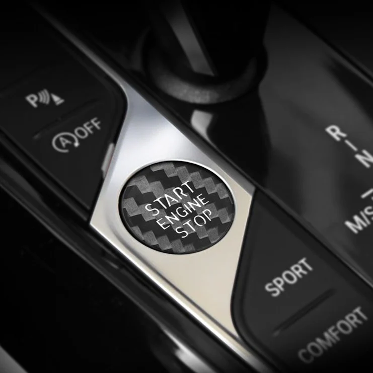 Carbon Fiber Start Stop Button for BMW