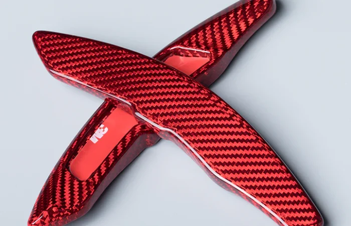 Porsche Carbon Fiber Paddle Shifters for Porsche Macan, Cayman, 718, Panamera 4S:GTS