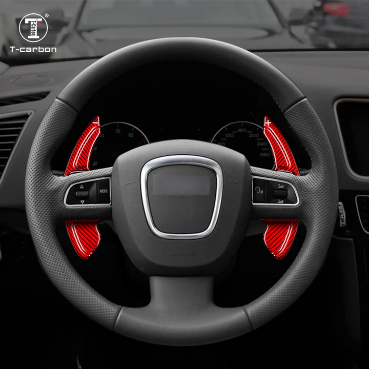 T-Carbon Audi Carbon Fiber Paddle Shifters (Model A- 2003-2013)