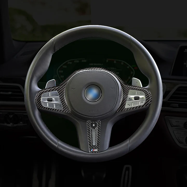 T-Carbon for BMW Carbon Fiber Steering Wheel Cover2
