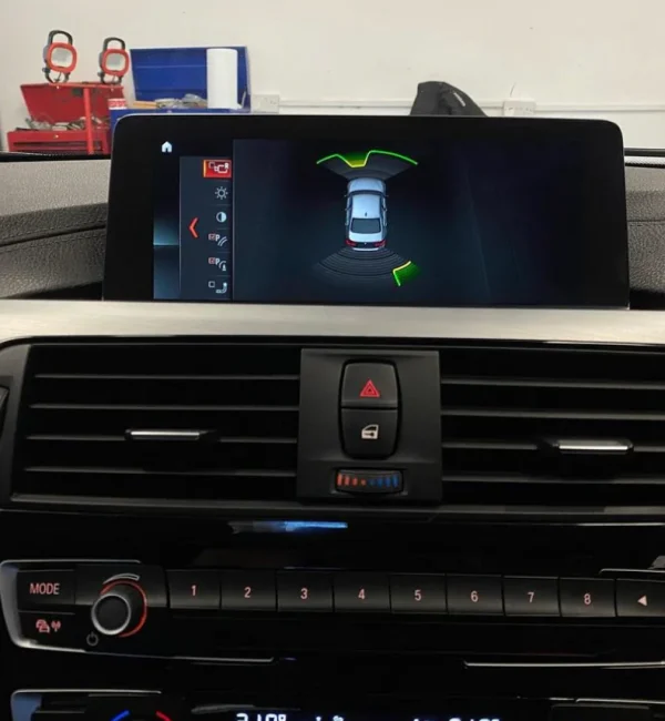 Hiển thị Cảm biến va chạm phía trước BMW