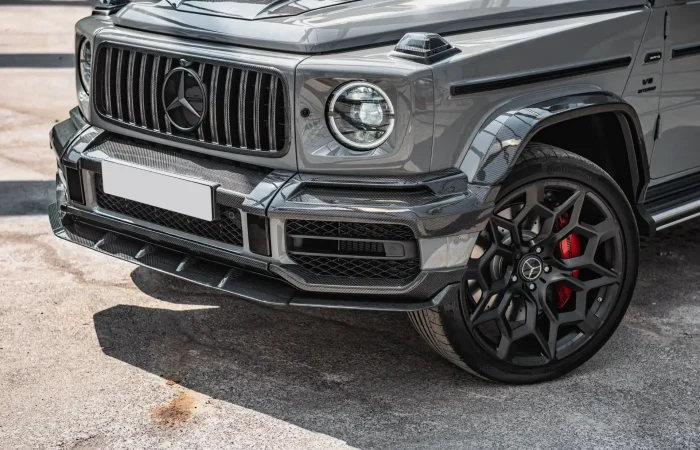 Mercedes G63 Exposed Carbon Wheel Arches