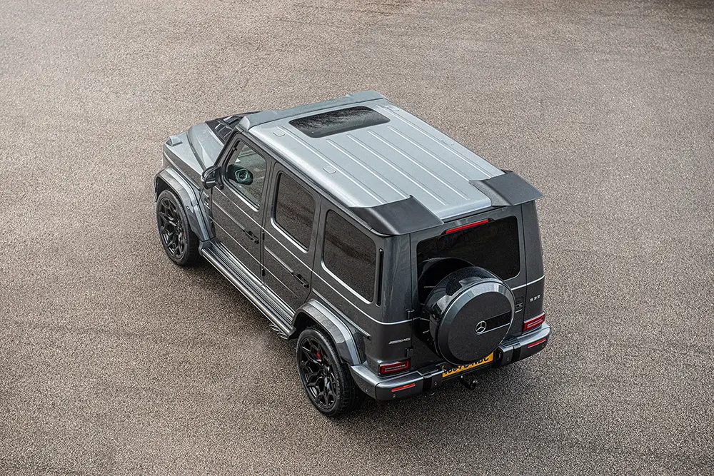 Mercedes G63 Exposed Carbon Wheel Arches