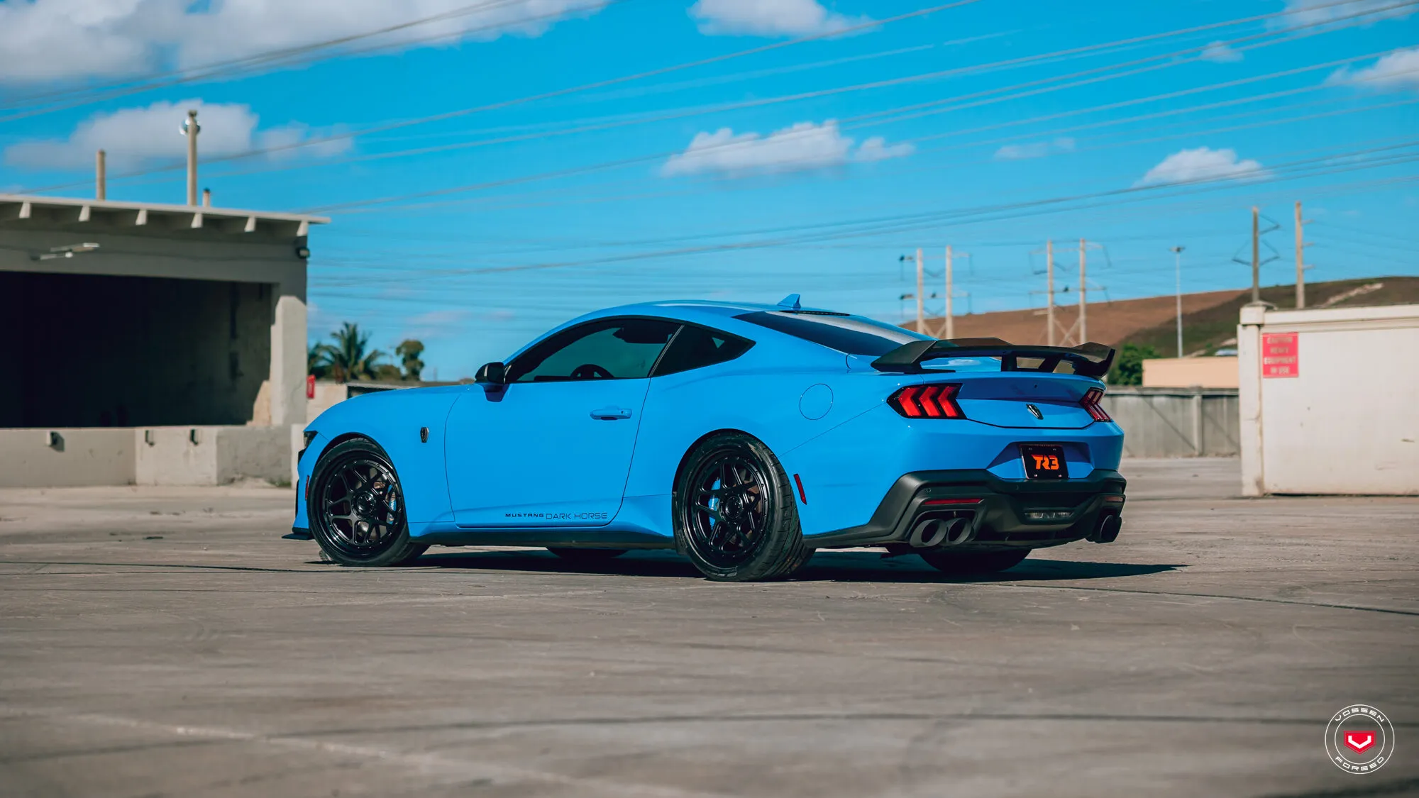 FORD MUSTANG DARK HORSE độ mâm VOSSEN GEN-02 - Genuine Wheels | Luxuy ...