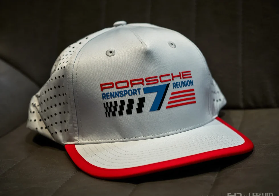 Porsche Rennsport Reunion 7 Baseball Hat - Grey