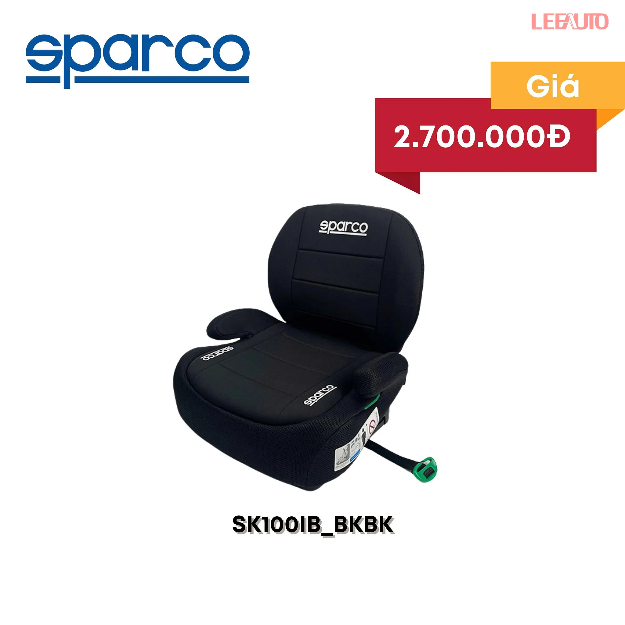 Sparco SK100IB RED - Ghe tre em