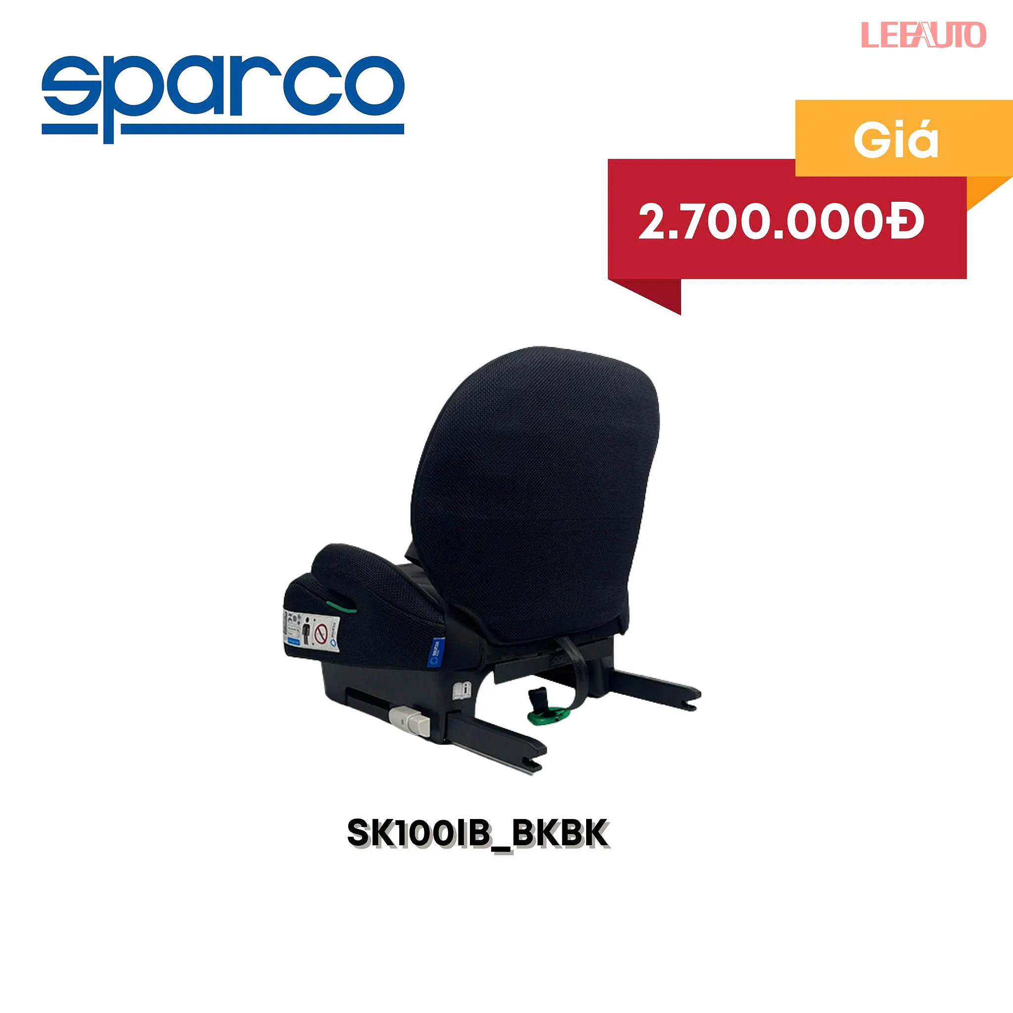 Sparco SK100IB RED - Ghe tre em