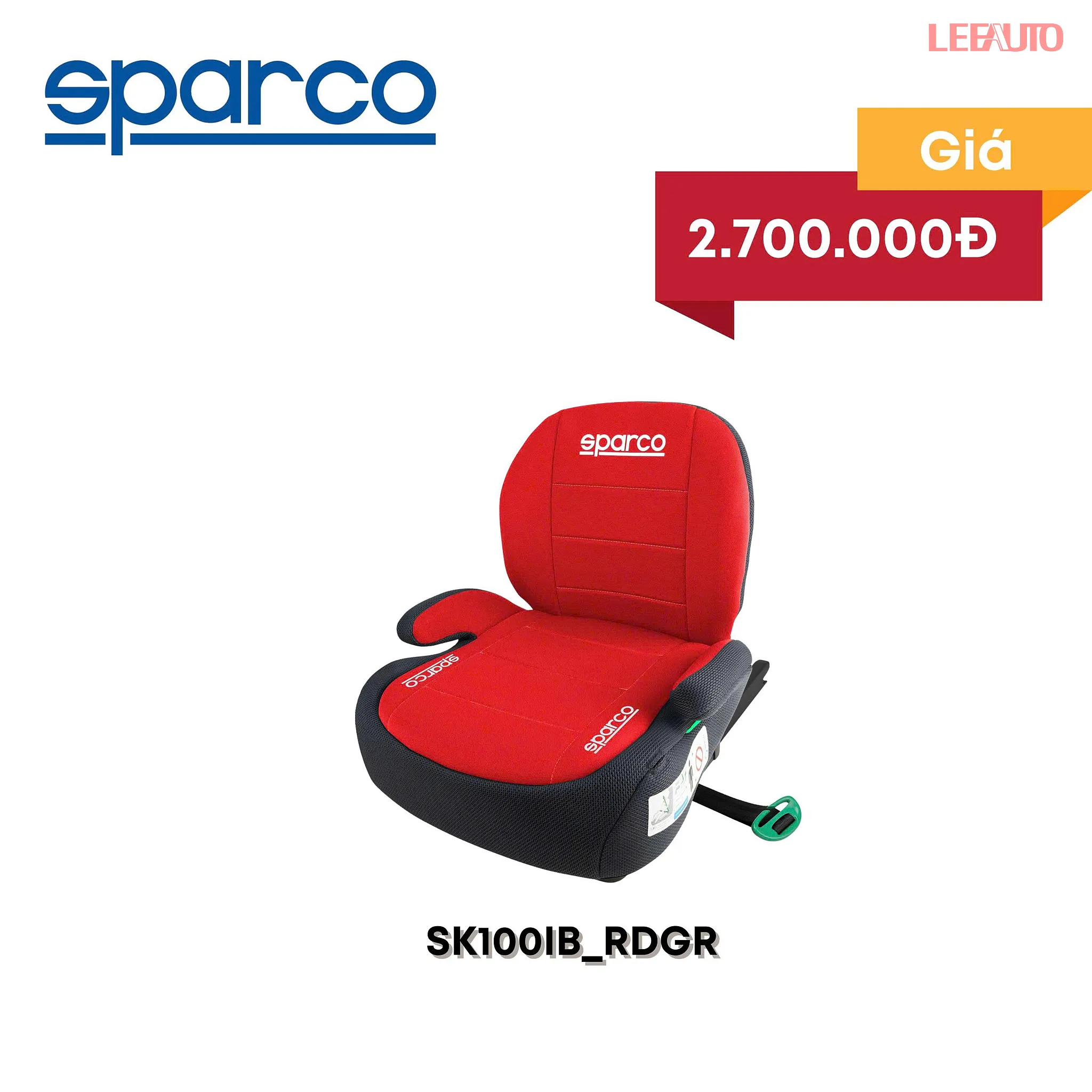 Sparco SK100IB RED - Ghe tre em