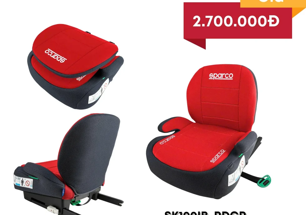 Sparco SK100IB RED - Ghe tre em