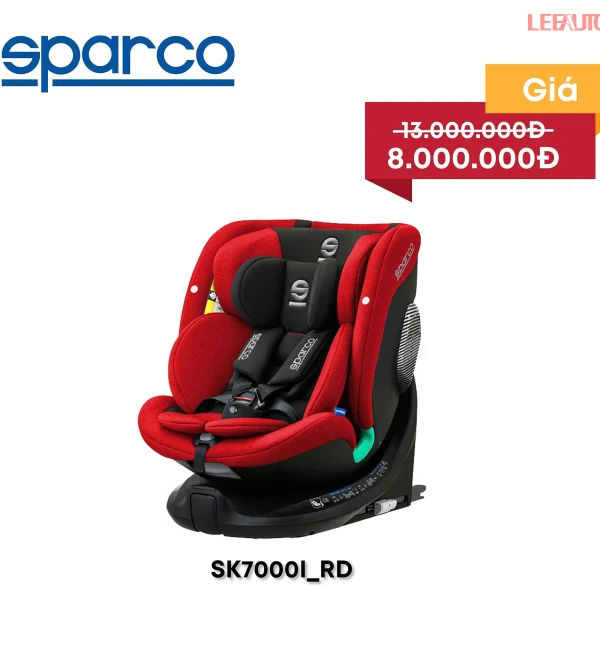 Sparco SK7000I BK:RD Ghe tre em