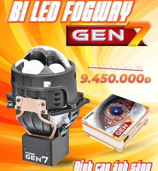 Bi Led Siêu Pha Fogway Gen 7 chính hãng
