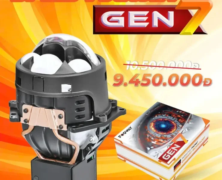 Bi Led Siêu Pha Fogway Gen 7 chính hãng