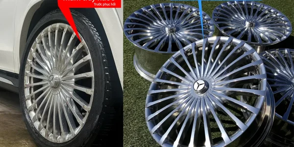 Sửa chữa - Phục hồi mâm ô tô - Mâm xe hơi - mâm trầy xước - Chrom - Polished