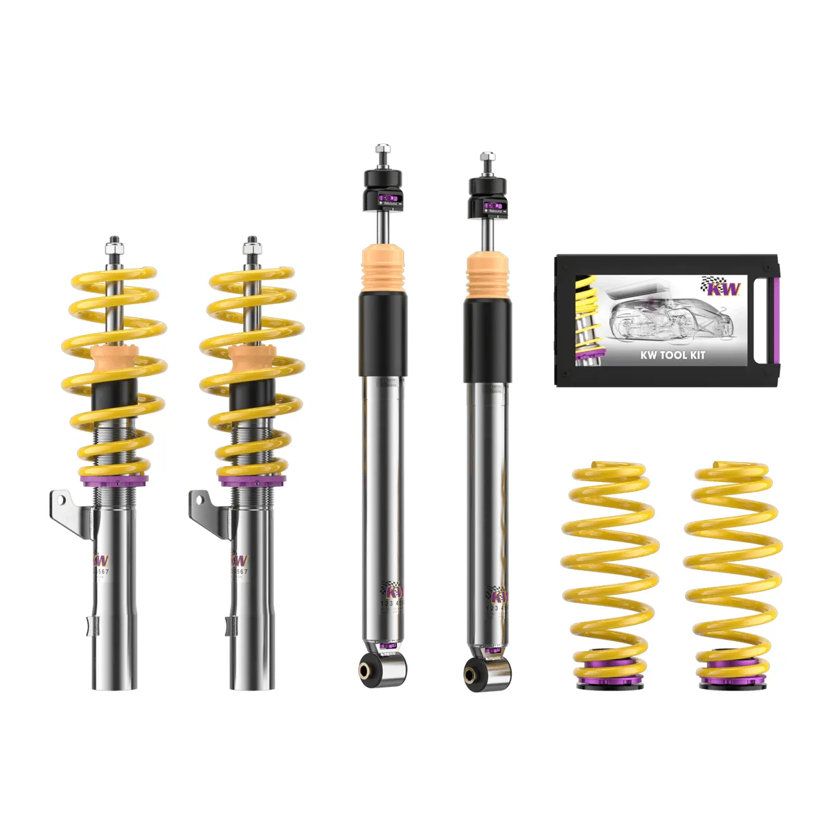 KW V3 Coilovers Suspension Kit - Toyota Alphard 40