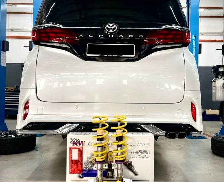 Toyota Alphard (AGH40) KW V3 Levelling Coilovers