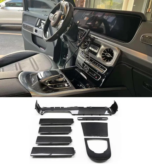 Mercedes Benz G63 W464 - Carbon Fiber Trims Interior - 8pcs
