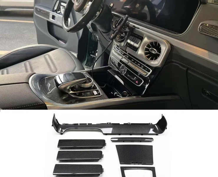 Mercedes Benz G63 W464 - Carbon Fiber Trims Interior - 8pcs