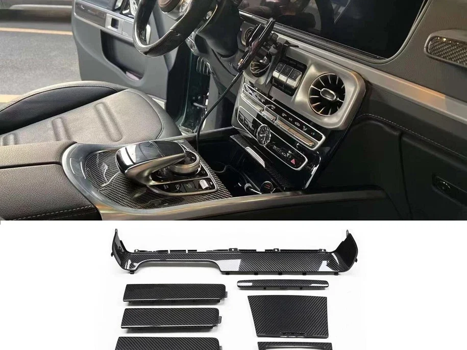 Mercedes Benz G63 W464 - Carbon Fiber Trims Interior - 8pcs
