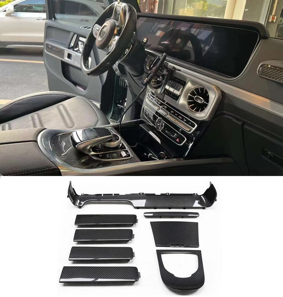 Mercedes Benz G63 W464 - Carbon Fiber Trims Interior - 8pcs