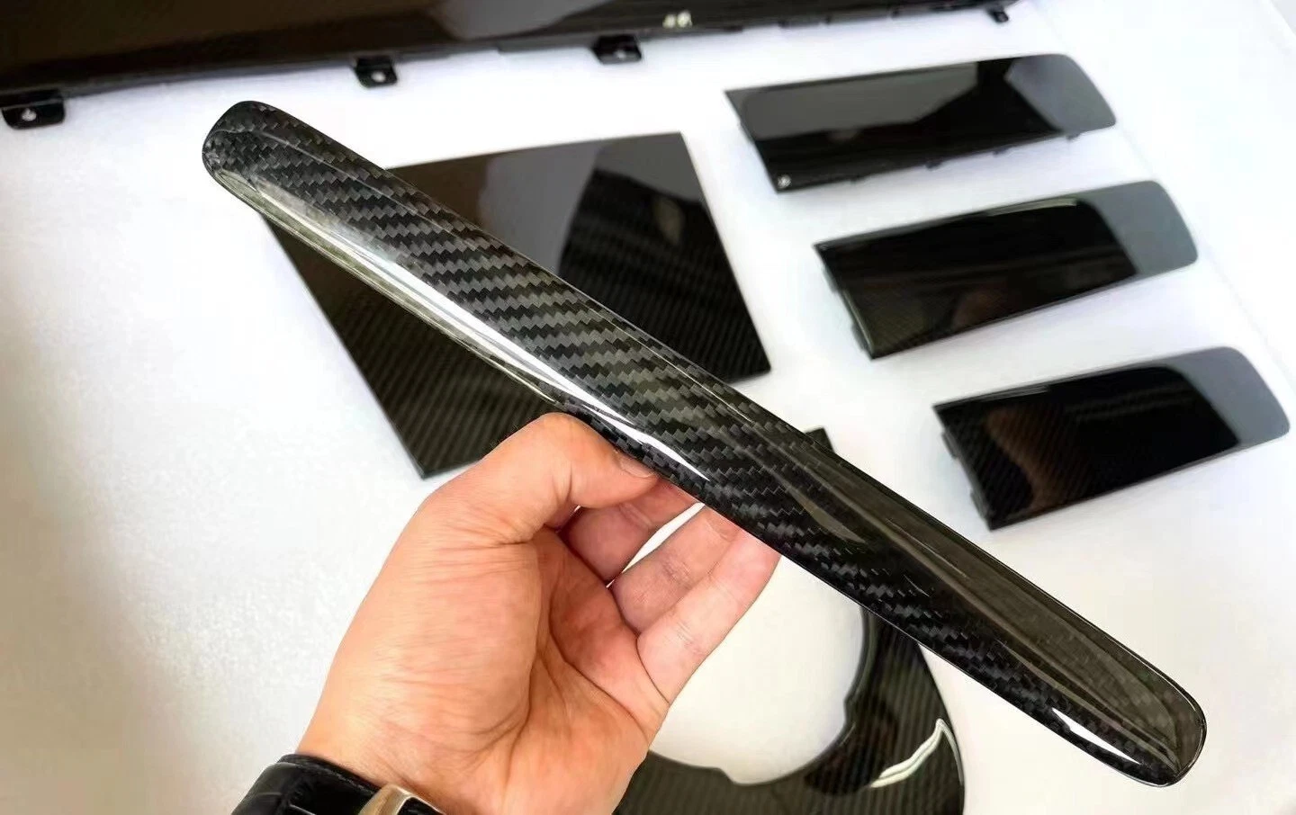 Mercedes Benz G63 W464 - Carbon Fiber Trims Interior - 8pcs