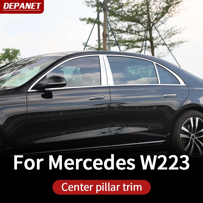 Ốp Maybach Chrome cột B Mercedes