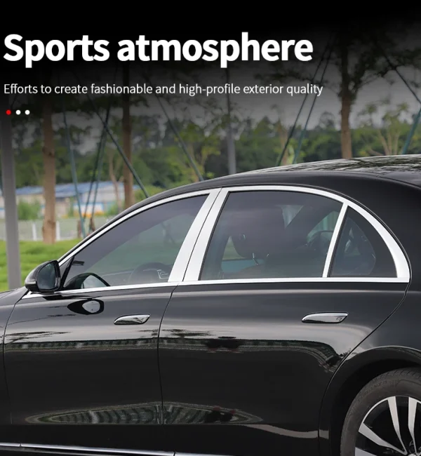 Ốp Maybach Chrome cột B Mercedes