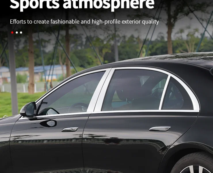 Ốp Maybach Chrome cột B Mercedes