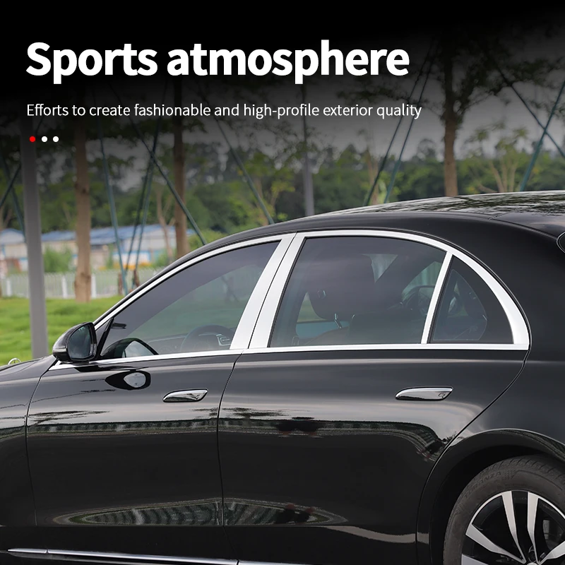 Ốp Maybach Chrome cột B Mercedes