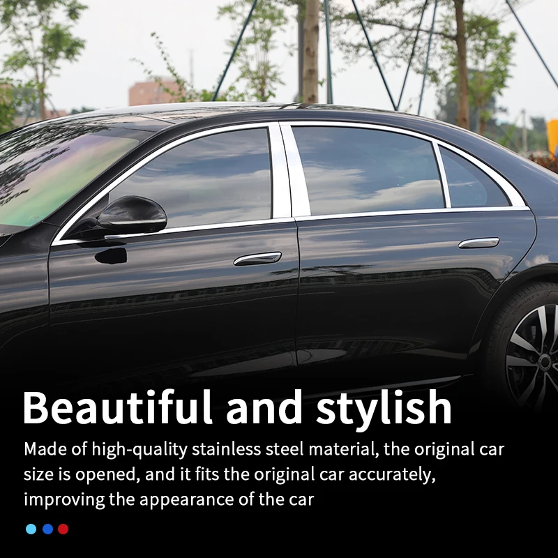 Ốp Maybach Chrome cột B Mercedes